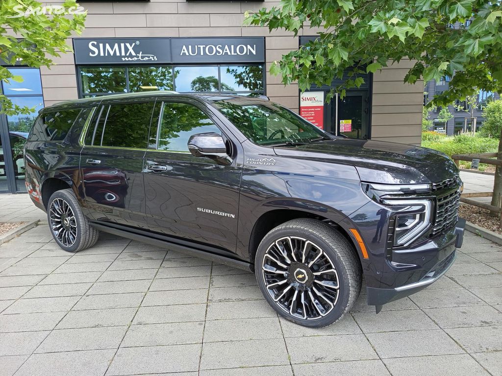 Chevrolet Suburban, High Country 2026,AWD,kola 24"